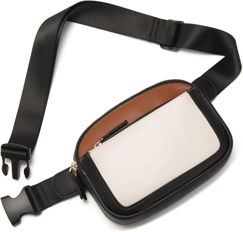 Women's Belt Bag – Mini Portable Crossbody Fanny Bag with Adjustable Shoulder Strap, Faux Leather Waist Bag for Travel & Sports – Stylish and Functional - SJB-DIAMOND ELITES