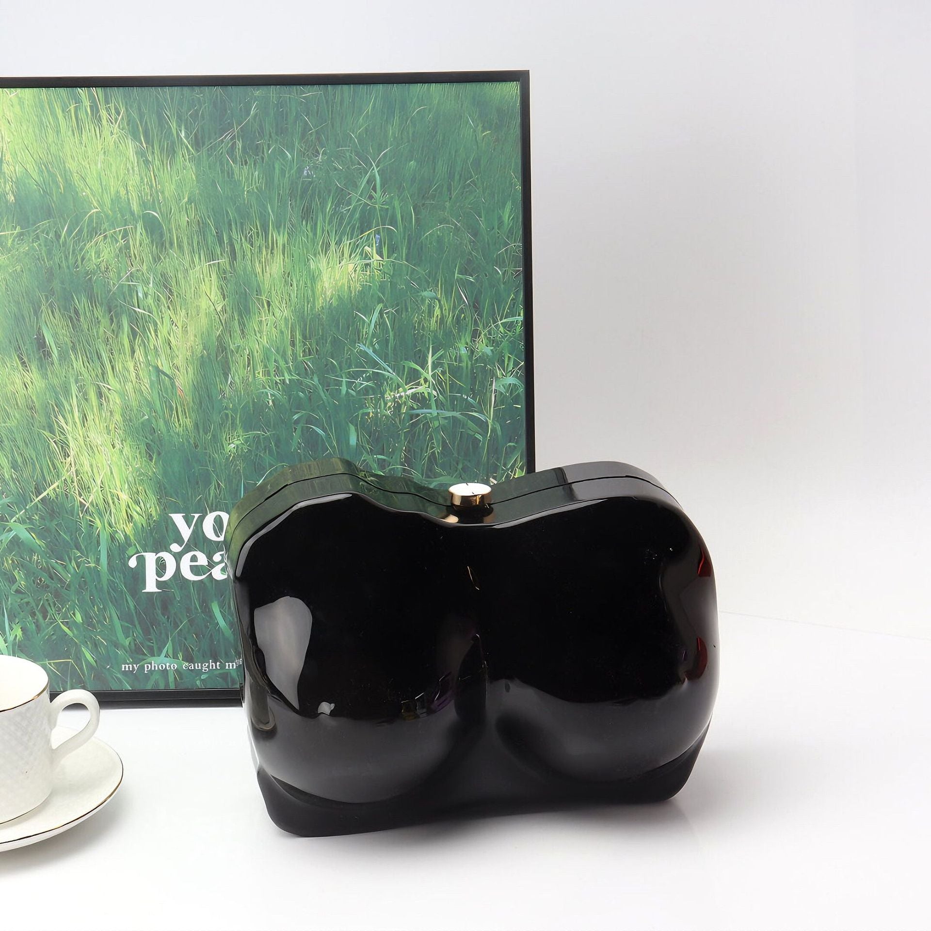 Elegant Irregular Acrylic Shaped Bag – Stylish evening Clutch Purse Perfect for Parties, Proms, and Weddings - SJB-DIAMOND ELITES