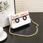 Tape Chain Clutch Purse, Clutch Purse, Clutch Purse Casual, Clutch Purse Party, Prom Bag, Party Purse, Prom Bags Clutch, evening Bags - SJB-DIAMOND ELITES