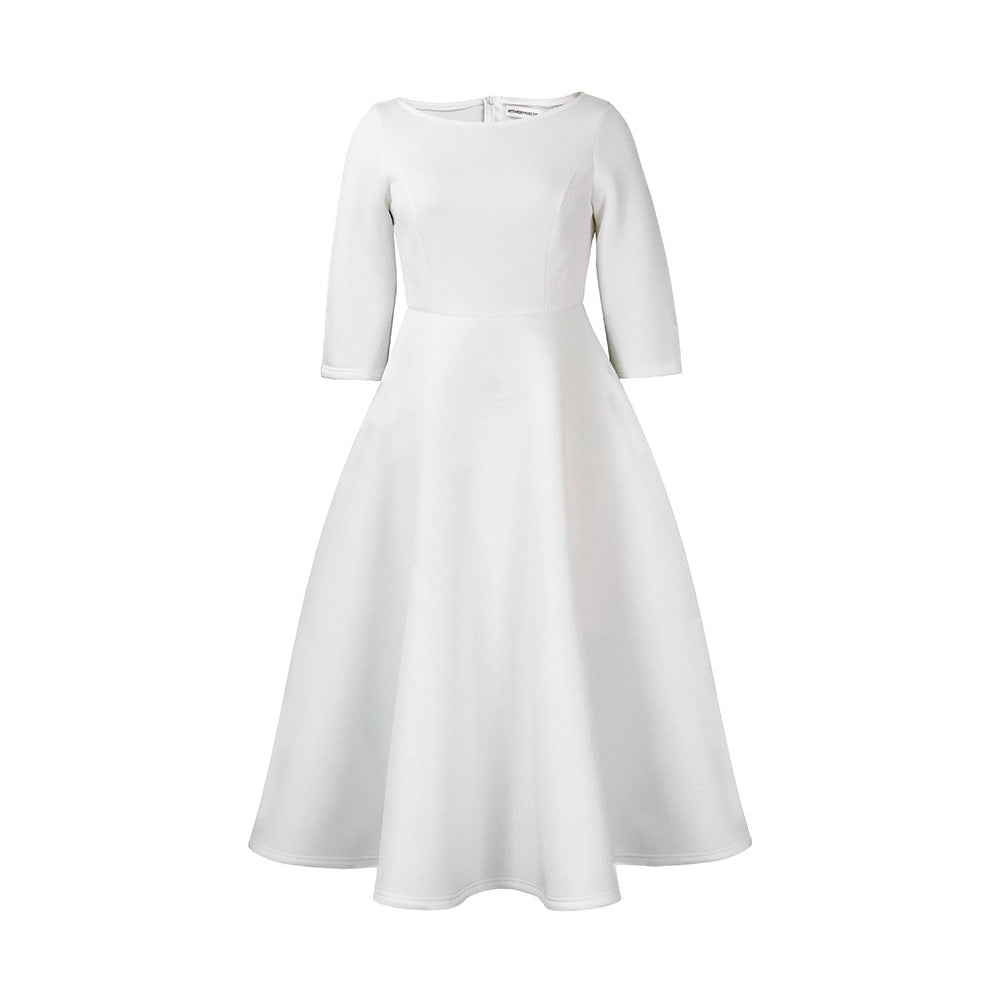 Fashion Women's Wear Large Swing Dress Pi-Mart