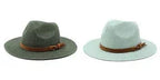 New Big Size 59-60CM Panama Hat Summer Sun Hats for Women Man Outdoor Beach Straw UV Protection Cap Chapeau Jazz Trilby Cap