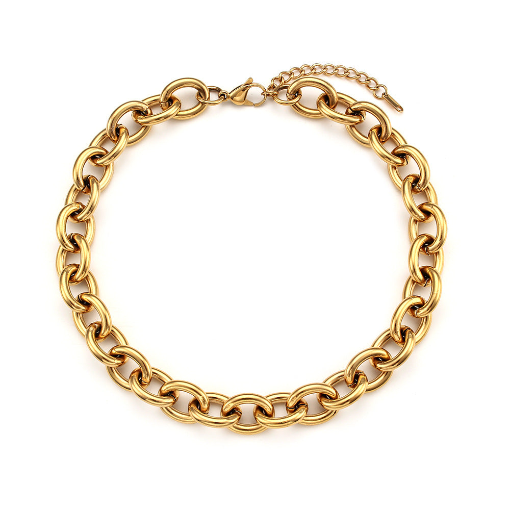 Cool Trendy Thick Straps Bracelet Ornament Women Pi-Mart