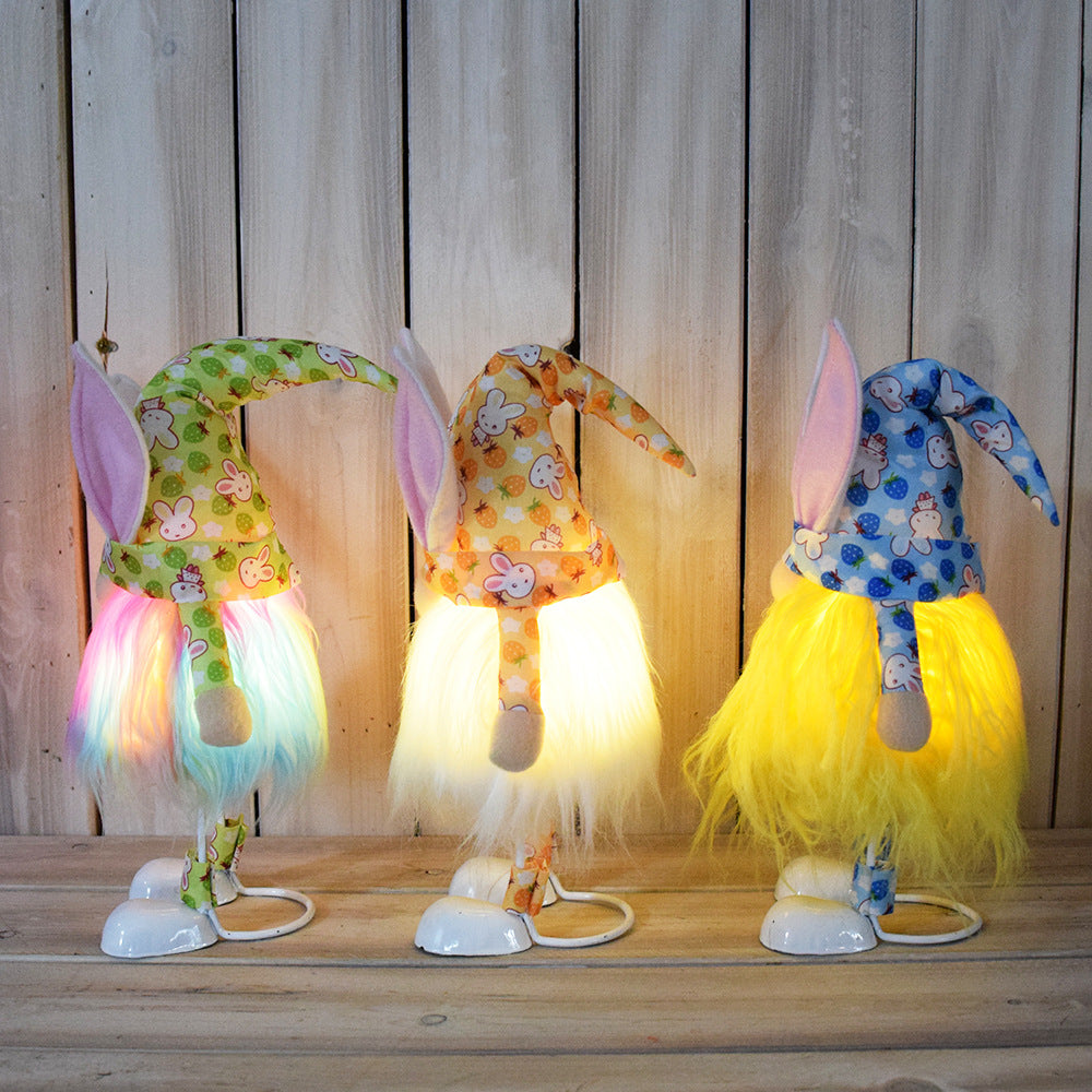 Easter Lights Faceless Baby Doll Decorations Pi-Mart