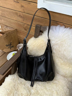 Retro Underarm Bag, Women's Autumn and Winter Fashion Tote Bag, Large Capacity Crossbody Bag - SJB-DIAMOND ELITES