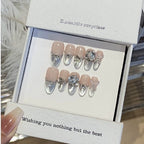 1034- Handmade press on nails fake nails removable