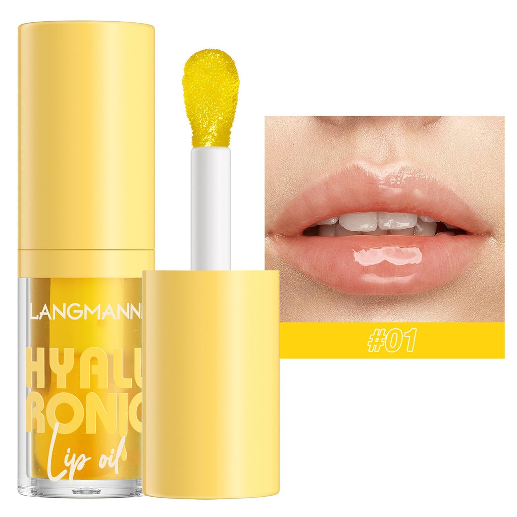 6 Colors Transparent Hyaluronic Acid Lip Balm Gloss Pi-Mart
