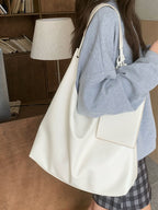 Casual Versatile Commuter hobo bag for women, Large Capacity Soft Pitot Bag, Student Class Shoulder Bag for Women 2 in 1 - SJB-DIAMOND ELITES