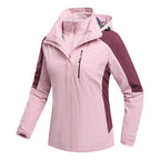 Three-in-one Waterproof Fleece-lined Thick Jacket