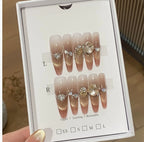 1033- Handmade press on nails fake nails removable