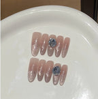 1034- Handmade press on nails fake nails removable