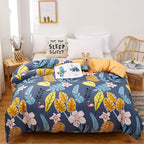 Cotton Duvet Cover One-piece Wholesale Pure Single Double Student Dormitory Bed Sheet Four-piece Set Pi-Mart