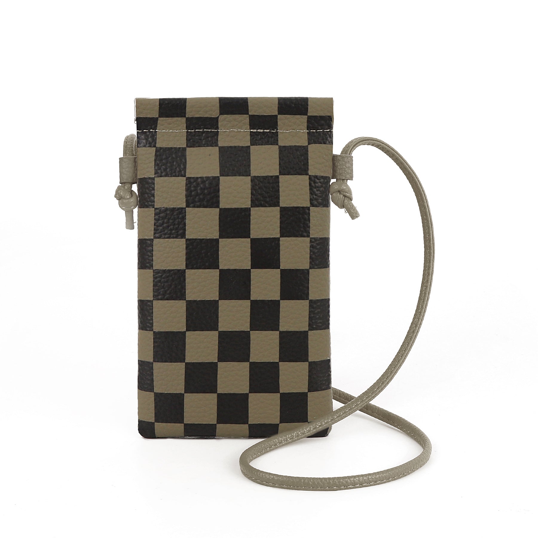 Leather mobile phone bag, mini bag, small satchel for mobile phone, phone purse crossbody - SJB-DIAMOND ELITES
