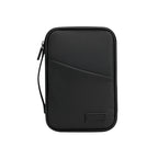 Large capacity passport bag, multi-function document storage bag, PU waterproof travel storage bag, anti-theft tote certificate bag. - SJB-DIAMOND ELITES