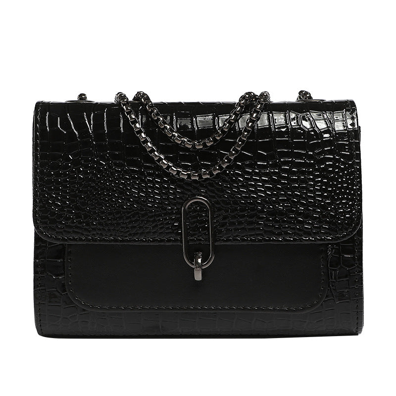 Crocodile Camellia Chain bag crossbody shoulder - SJB-DIAMOND ELITES