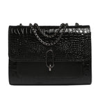 Crocodile Camellia Chain bag crossbody shoulder - SJB-DIAMOND ELITES