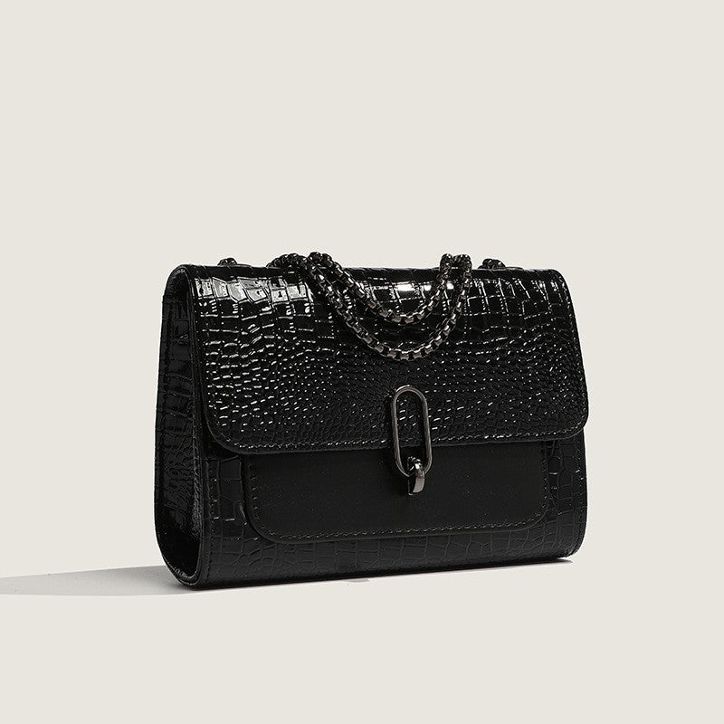 Crocodile Camellia Chain bag crossbody shoulder - SJB-DIAMOND ELITES