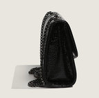 Crocodile Camellia Chain bag crossbody shoulder - SJB-DIAMOND ELITES