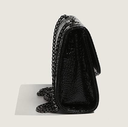 Crocodile Camellia Chain bag crossbody shoulder - SJB-DIAMOND ELITES