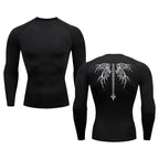 Summer Men's Short-sleeved Fashion Outdoor Casual Printed Quick-drying T-shirt