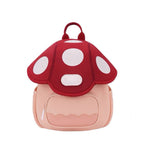 Adorable Toddler Purse – Cute Mushroom Design Bag for Children, Lightweight Travel Backpack, 3D Kindergarten Style