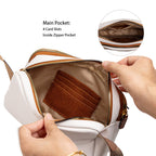 Multifunctional Fashion Fanny Pack – Adjustable Shoulder Strap Travel Breast Bag in Vegan Leather, Ideal Chest Purse for Holiday Sports and Running, Stylish Crossbody Waist Bag for Women - SJB-DIAMOND ELITES