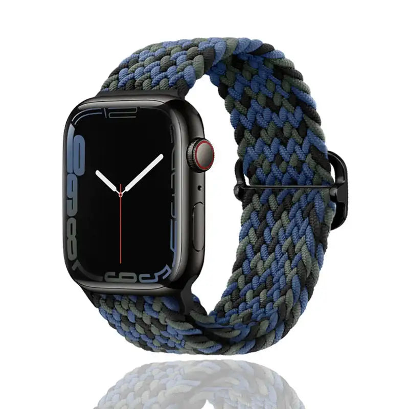 Metal Magnetic Buckle Nylon Braided Stretch Strap - SJB-DIAMOND ELITES