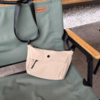 Small Casual Bag Women, Casual Simple Crossbody Bag, Nylon Wide Shoulder Strap Daily Commuter Shoulder Bag