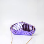Acrylic Striped Minimalist Chain Banquet Bag, Evening Purse, Evening Bags for Women Formal, Clutch Purse, Clutch Purse Casual, - SJB-DIAMOND ELITES