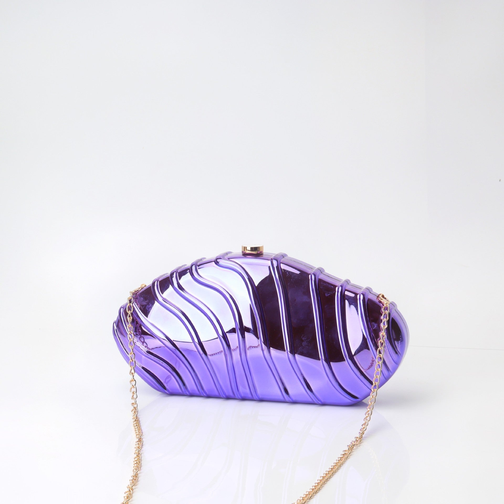 Acrylic Striped Minimalist Chain Banquet Bag, Evening Purse, Evening Bags for Women Formal, Clutch Purse, Clutch Purse Casual, - SJB-DIAMOND ELITES