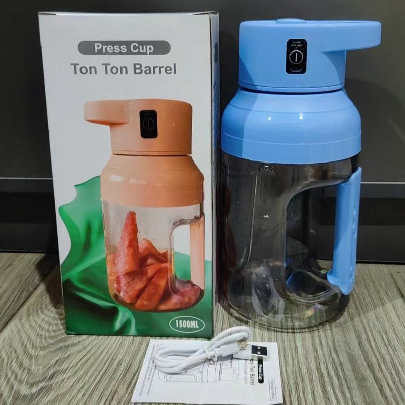 New Arrival Summer Electric Juicer Portable Large Capacity 1500ml Juice USB Rechargeable Electric Portable Blender Kitchen Gadgets Pi-Mart