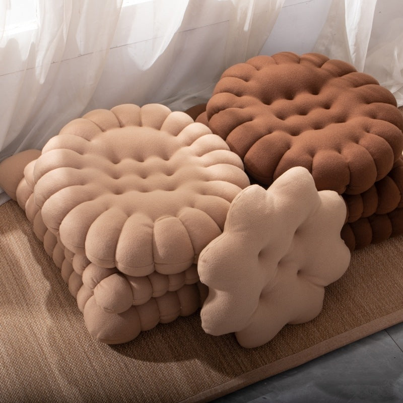 Biscuit Cushion Pu Office Dining Chair Seat Cushion Chair Cushion Pi-Mart