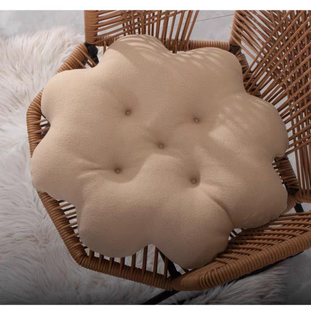 Biscuit Cushion Pu Office Dining Chair Seat Cushion Chair Cushion Pi-Mart