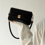 Elegant Small Crossbody Bag Female White – Simple Fashion Shoulder Bag with Modern Square Design