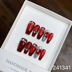 1029- Handmade press on nails fake nails removable