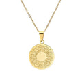 MAC095 Round Titanium Steel Unisex Style Necklace - SJB-DIAMOND ELITES