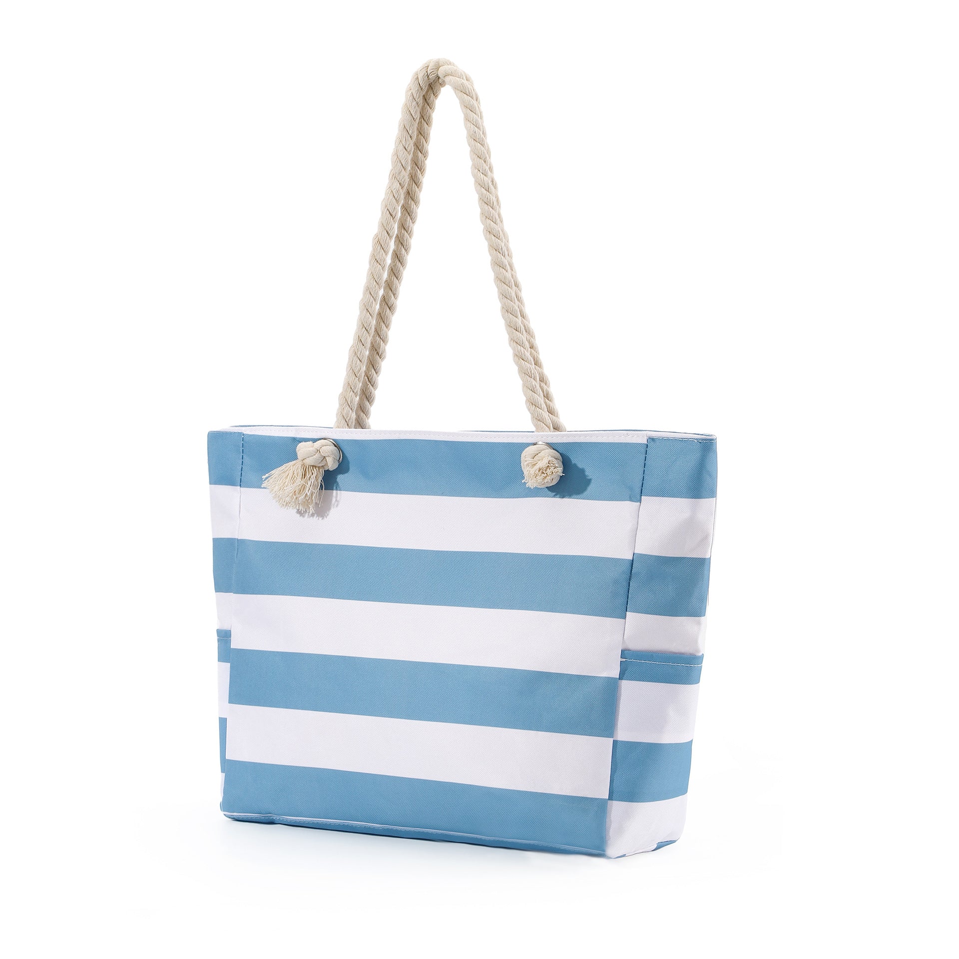 Printed beach bag, large capacity casual shoulder tote bag, simple fashion summer travel tote bag lightweight - SJB-DIAMOND ELITES