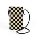Leather mobile phone bag, mini bag, small satchel for mobile phone, phone purse crossbody - SJB-DIAMOND ELITES