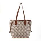 Ladies printed shoulder bag, versatile large capacity casual tote bag, big shoulder hobo bag - SJB-DIAMOND ELITES