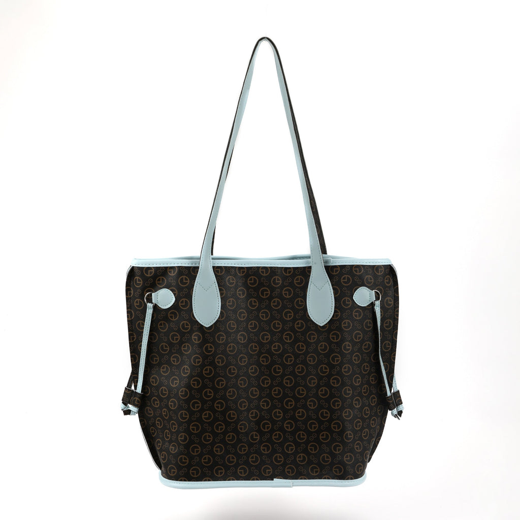 Ladies printed shoulder bag, versatile large capacity casual tote bag, big shoulder hobo bag - SJB-DIAMOND ELITES