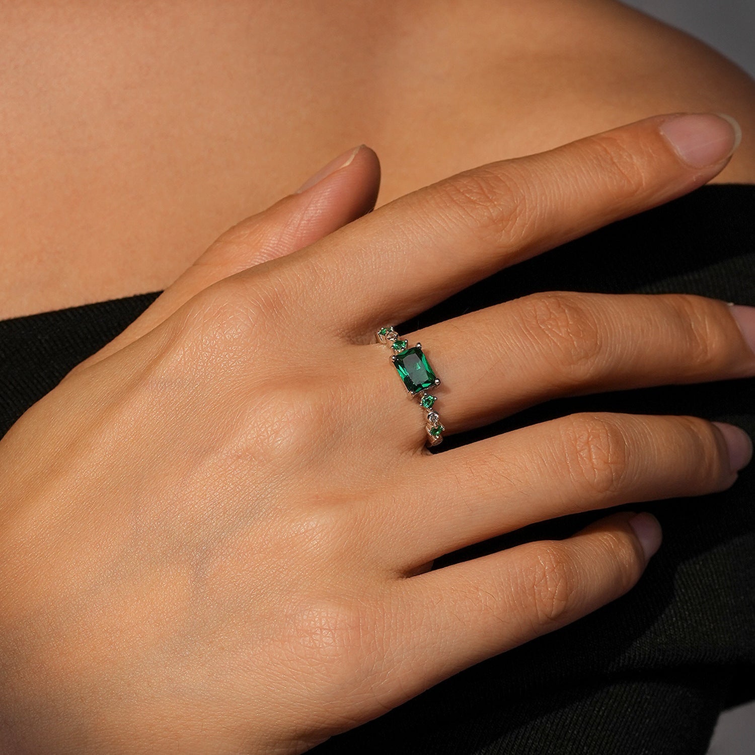 Retro Affordable Luxury Niche Personality Ring