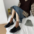Surround Toe Leather Shoes Retro Western Loafers Style SH08210502 - SJB-DIAMOND ELITES