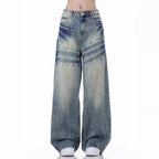 Loose Wide Leg Jeans American High Street Lootquake LLC