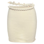 Wind summer fashion creative street sexy babes sleeveless navel knitted skirt set