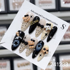 1030- Handmade press on nails fake nails removable