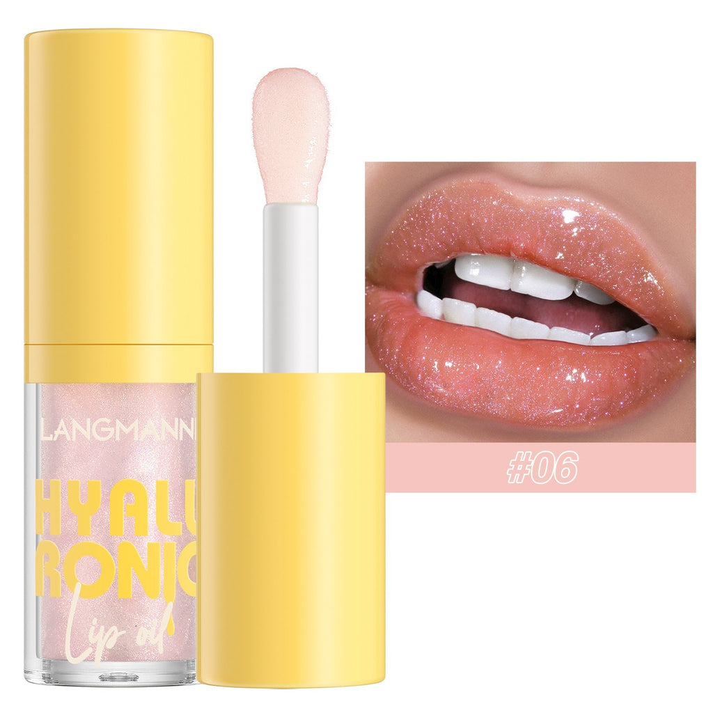 6 Colors Transparent Hyaluronic Acid Lip Balm Gloss Pi-Mart