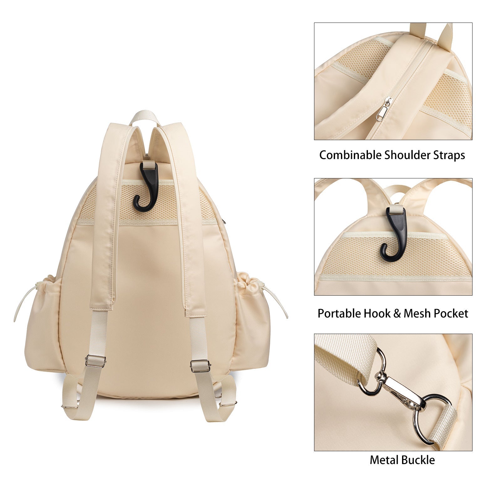 Crossbody Lightweight Waterproof Tennis Racket Bag - Multifunctional Unisex Backpack Purse SHOMICOBOUTIQUE