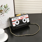 Tape Chain Clutch Purse, Clutch Purse, Clutch Purse Casual, Clutch Purse Party, Prom Bag, Party Purse, Prom Bags Clutch, evening Bags - SJB-DIAMOND ELITES