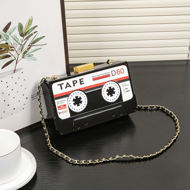 Tape Chain Clutch Purse, Clutch Purse, Clutch Purse Casual, Clutch Purse Party, Prom Bag, Party Purse, Prom Bags Clutch, evening Bags - SJB-DIAMOND ELITES