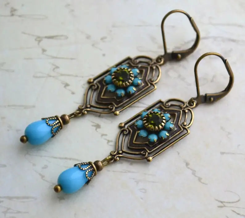 European And American Retro Earring Pendant For Ladies Lootquake LLC