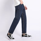 Autumn Dark Blue Loose Trendy Casual Jeans Lootquake LLC
